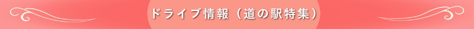 ドライブ情報（道の駅特集）