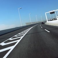 高速道路で日帰りドライブ