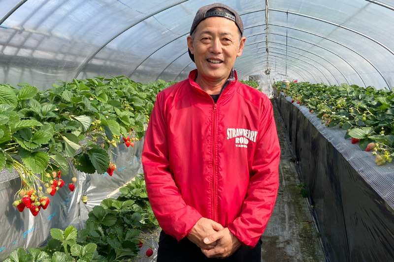 窪原苺園　園主