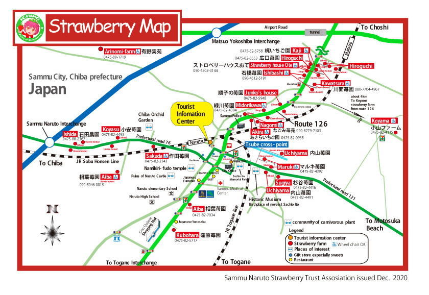 Strawberry Map